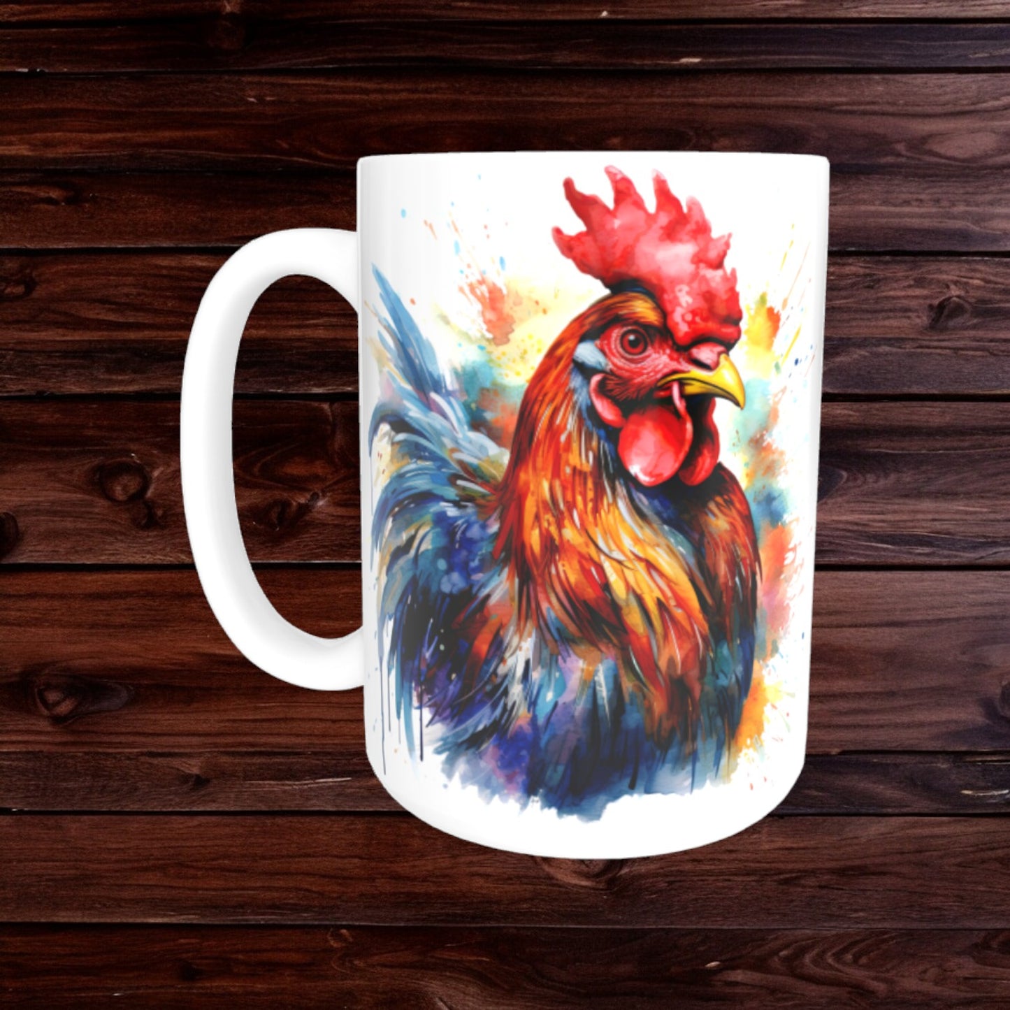 Chicken Mugs - Animal Coffee Cup - Farm Mug