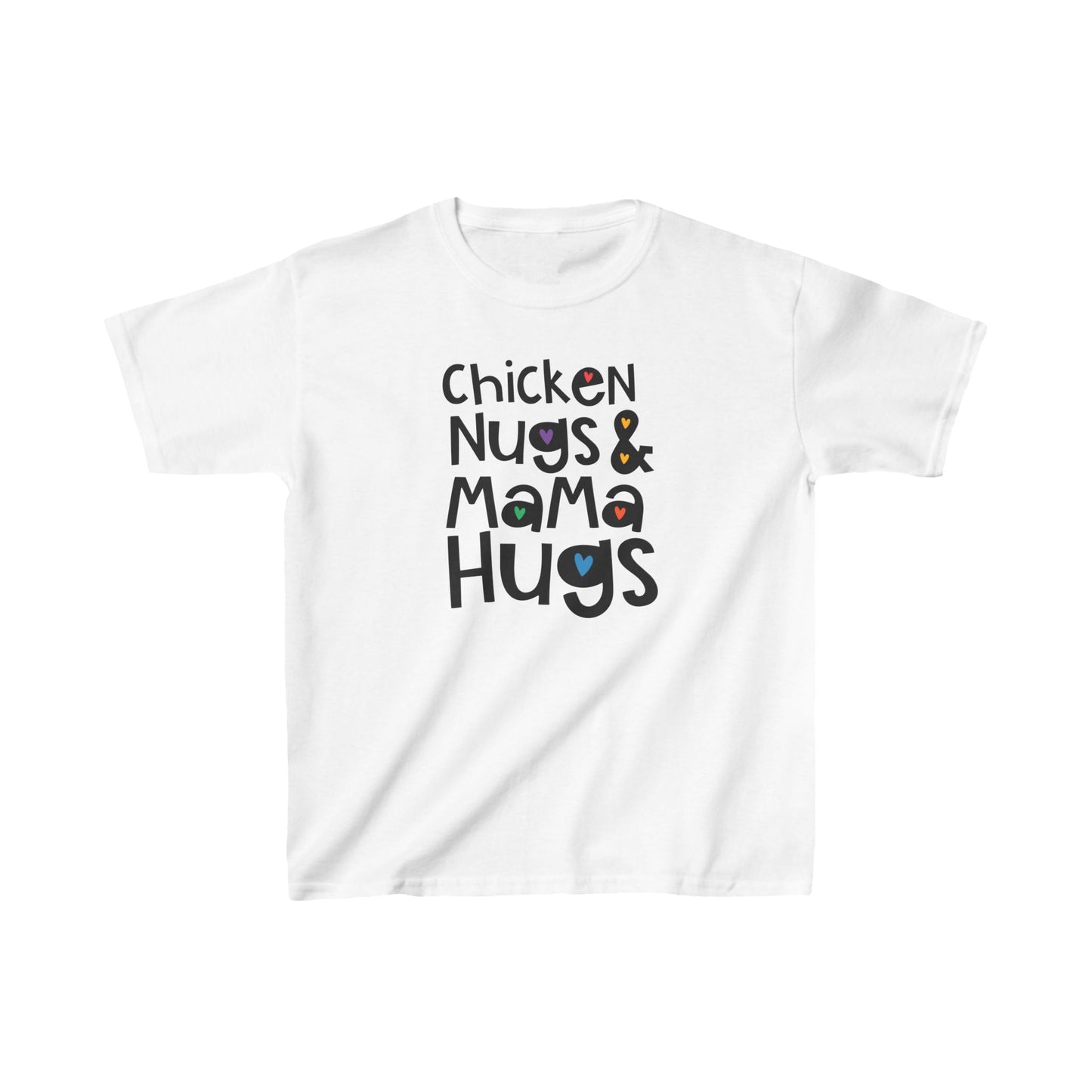 Chicken Nugs & Mama Hugs Kids Tee Shirt