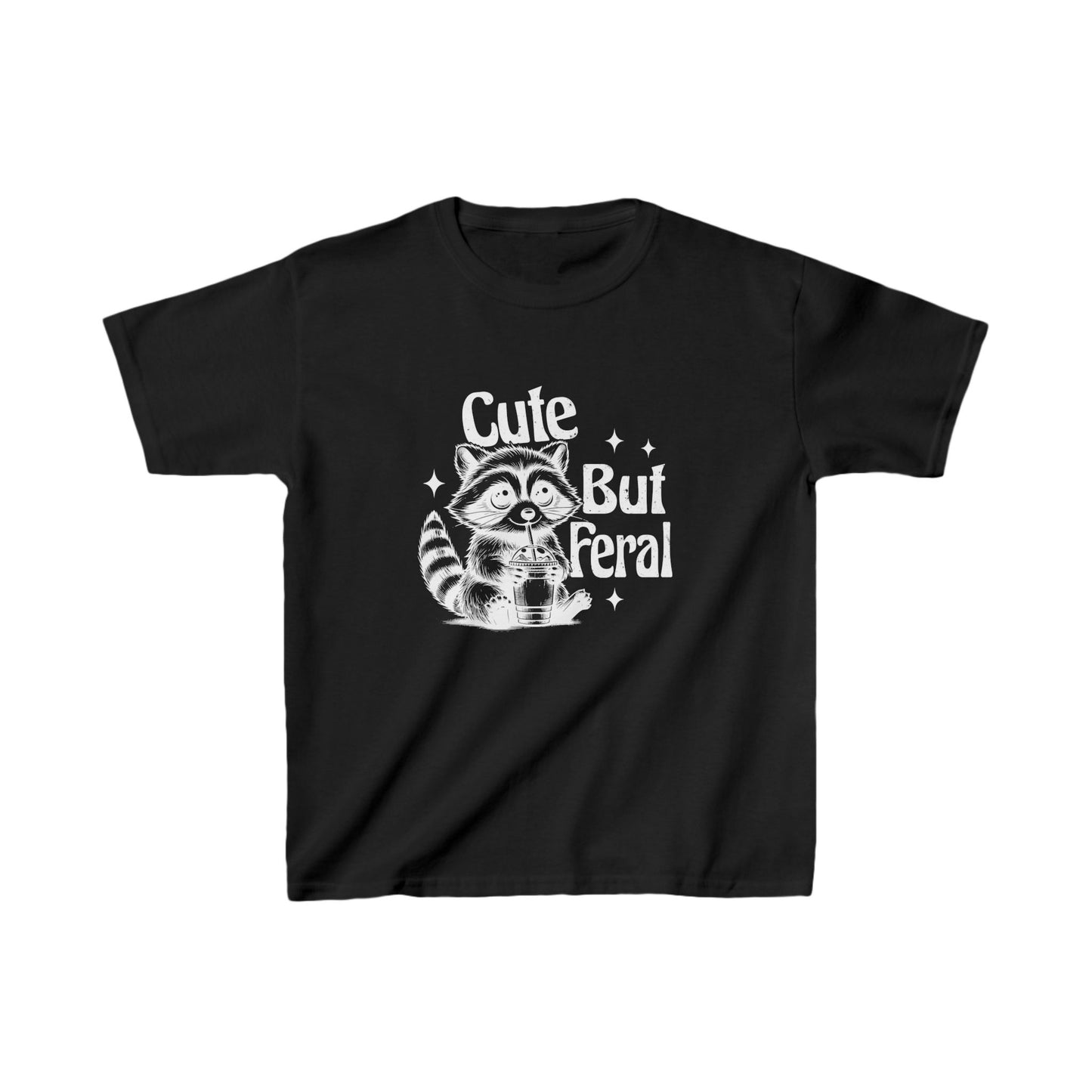 Cute But Feral Kids Tee Shirt