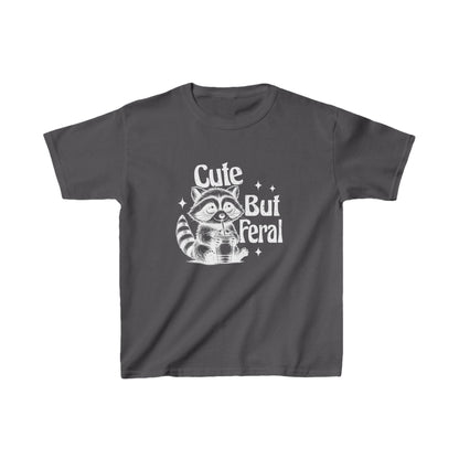 Cute But Feral Kids Tee Shirt