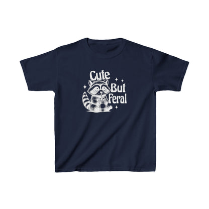 Cute But Feral Kids Tee Shirt