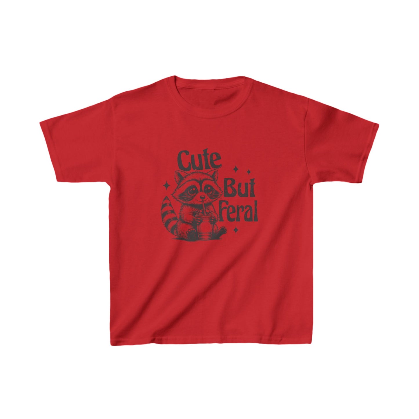 Cute But Feral - 100% Made in USA Kids Shirt