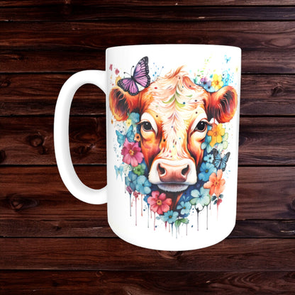 Cow Mugs - Animal Coffee Cup - Farm Mug