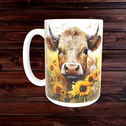 Cow Mugs - Animal Coffee Cup - Farm Mug