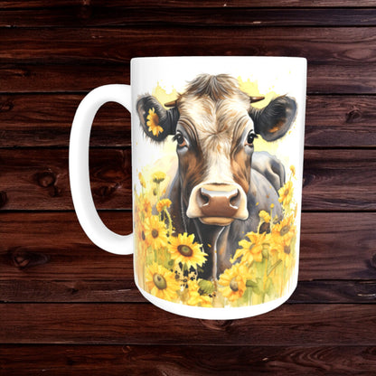 Cow Mugs - Animal Coffee Cup - Farm Mug