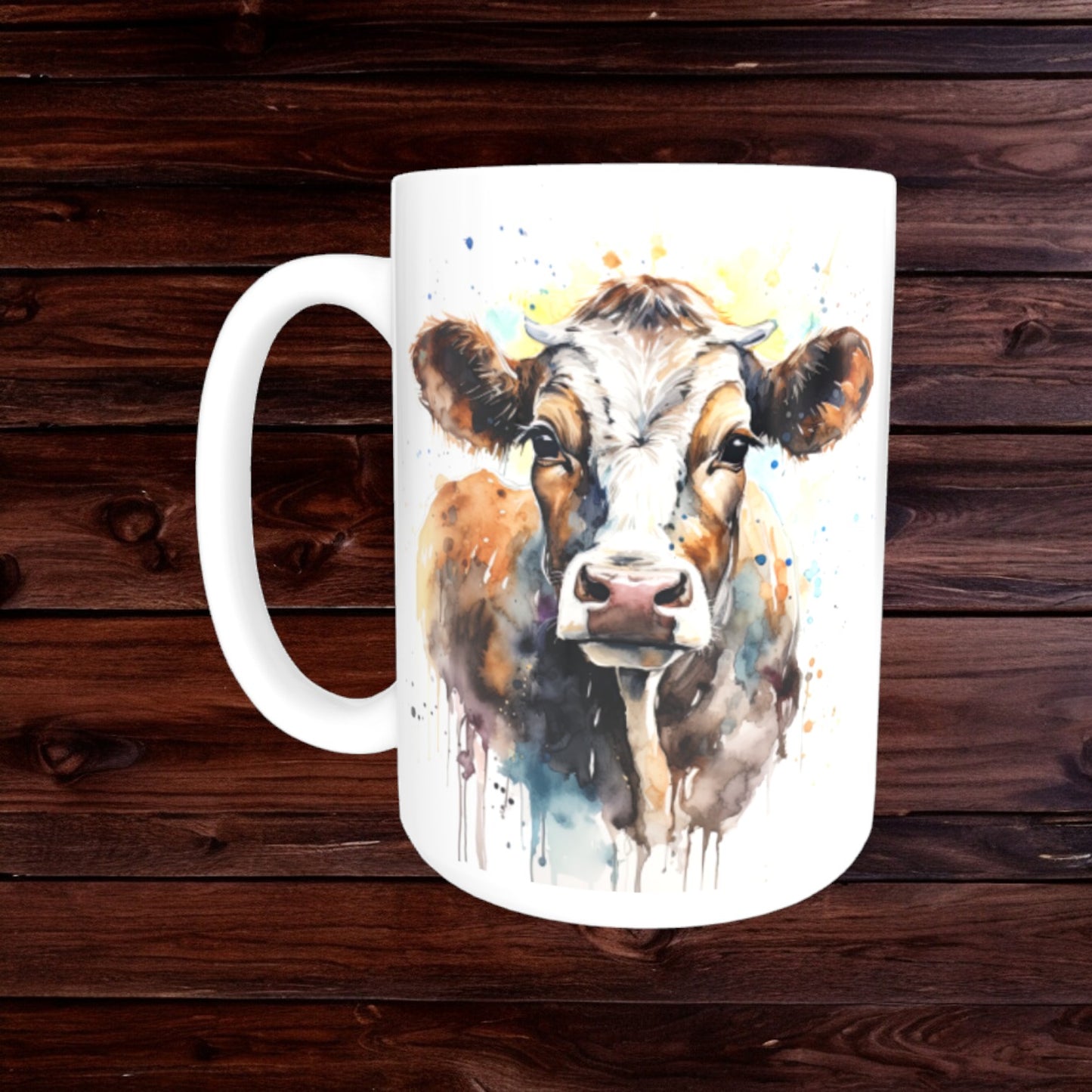 Cow Mugs - Animal Coffee Cup - Farm Mug