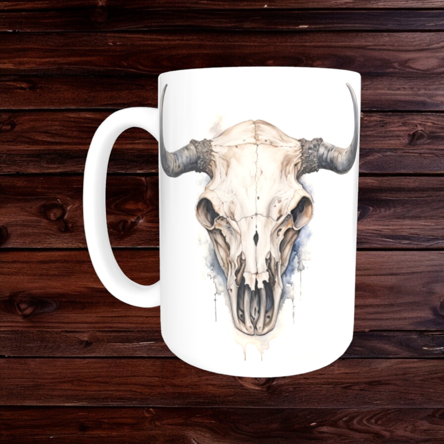 Cow Skull Mugs