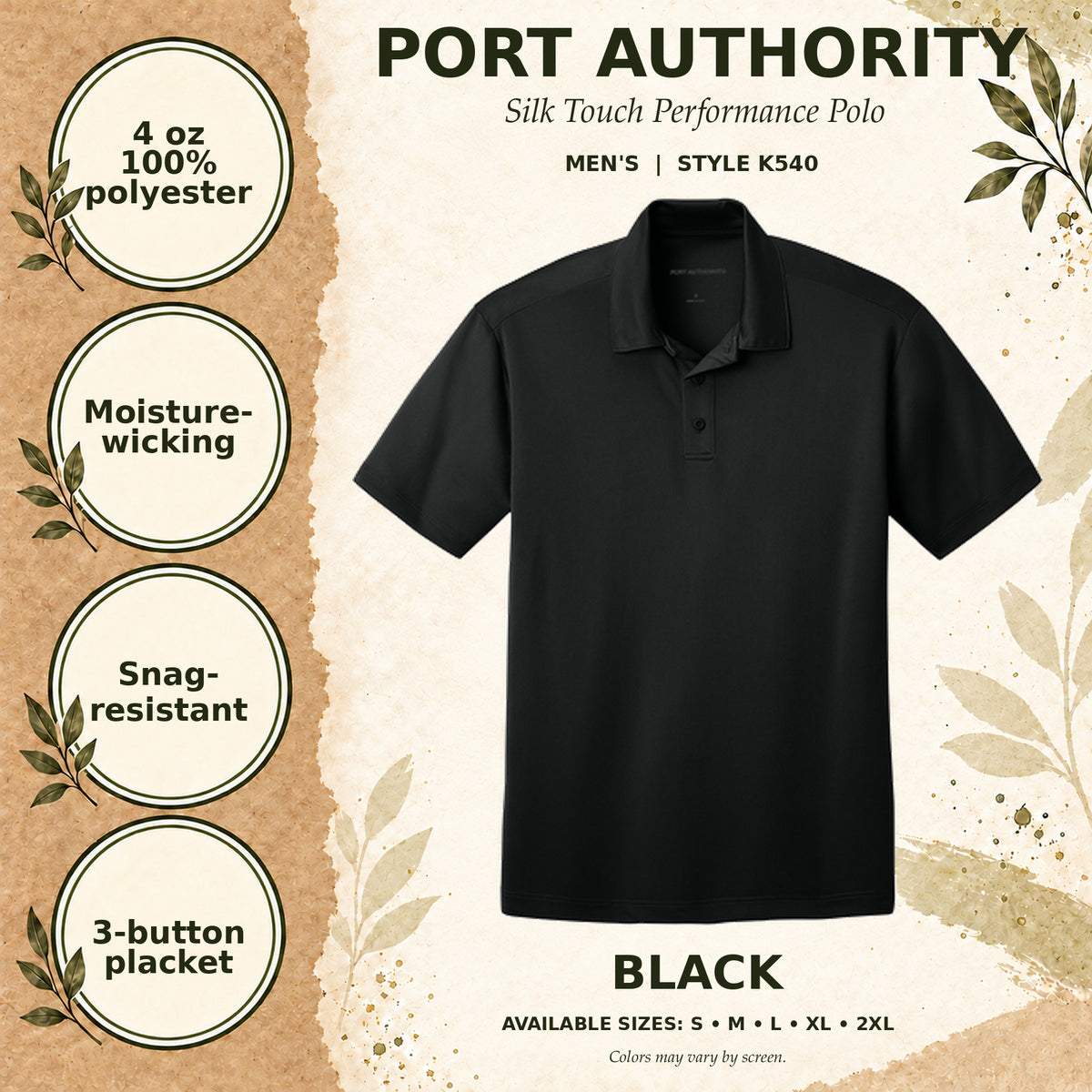Custom Embroidered Company Polos – Your Logo