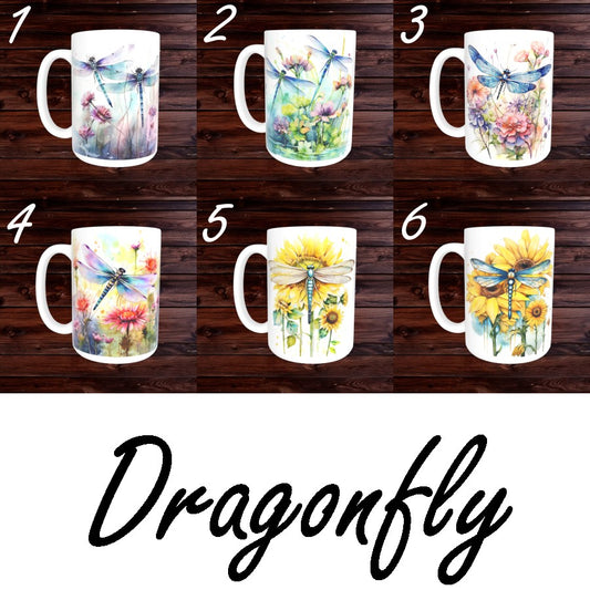 Dragonfly Mugs