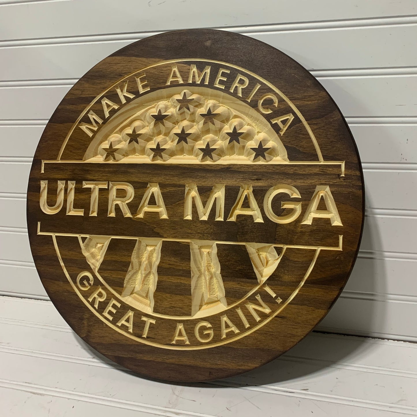 Ultra Maga - Make America Great Again Engraved Sign