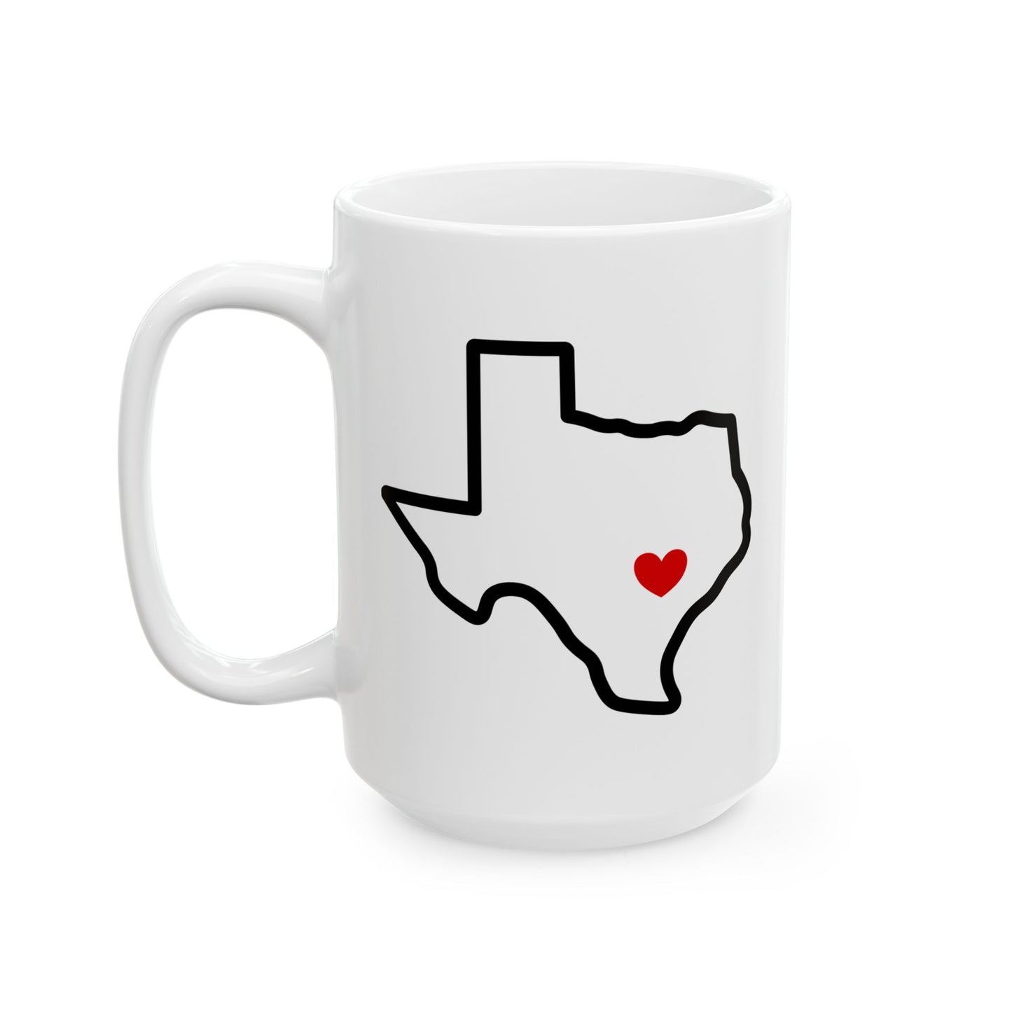 Austin Heart Coffee Mug