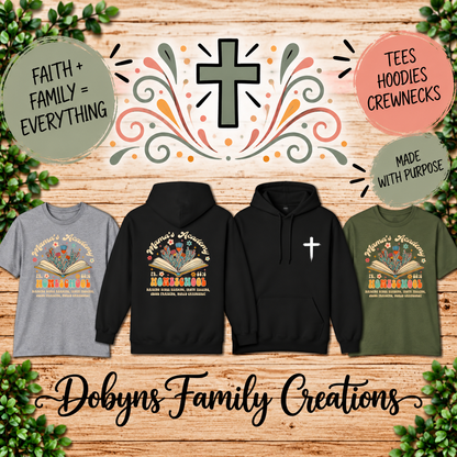 Mama’s Academy | Christian Homeschool Mom Shirt, Hoodie & Crewneck