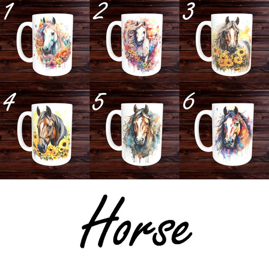 Horse Mugs