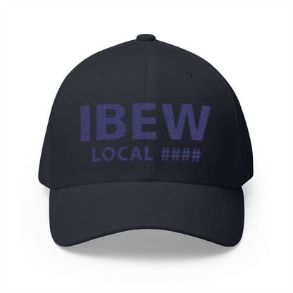 IBEW Local # Embroidered Hat