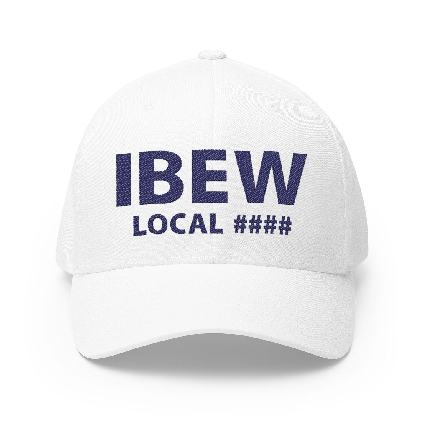 IBEW Local # Embroidered Hat