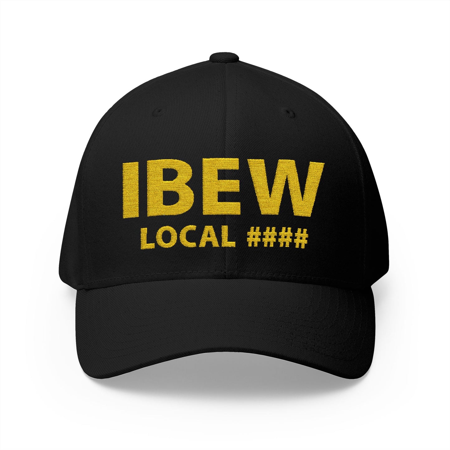 IBEW Local # Embroidered Hat