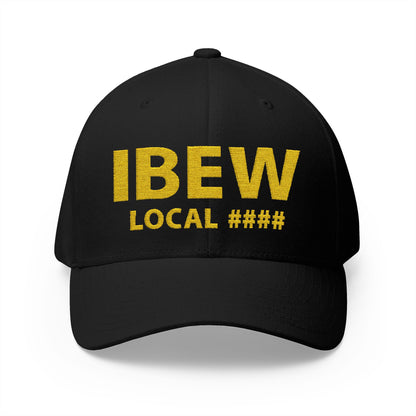 IBEW Local # Embroidered Hat