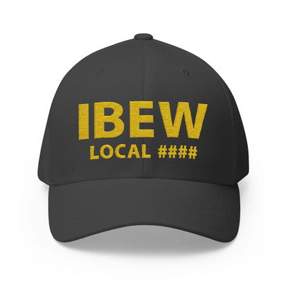 IBEW Local # Embroidered Hat