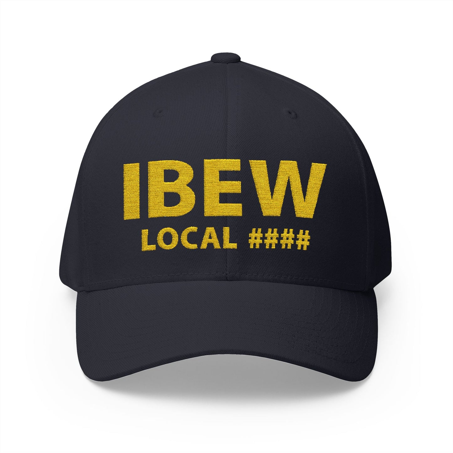IBEW Local # Embroidered Hat