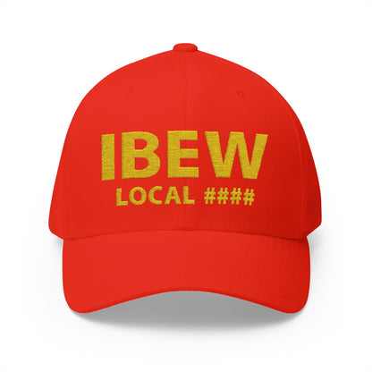 IBEW Local # Embroidered Hat