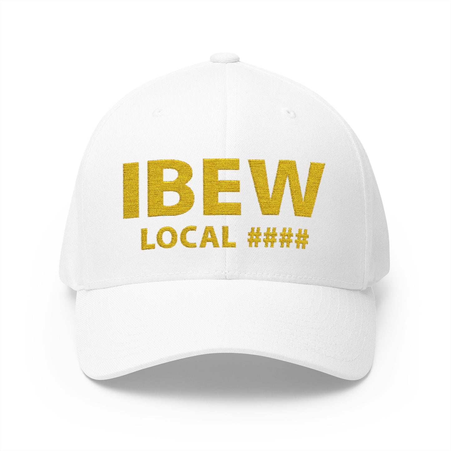IBEW Local # Embroidered Hat