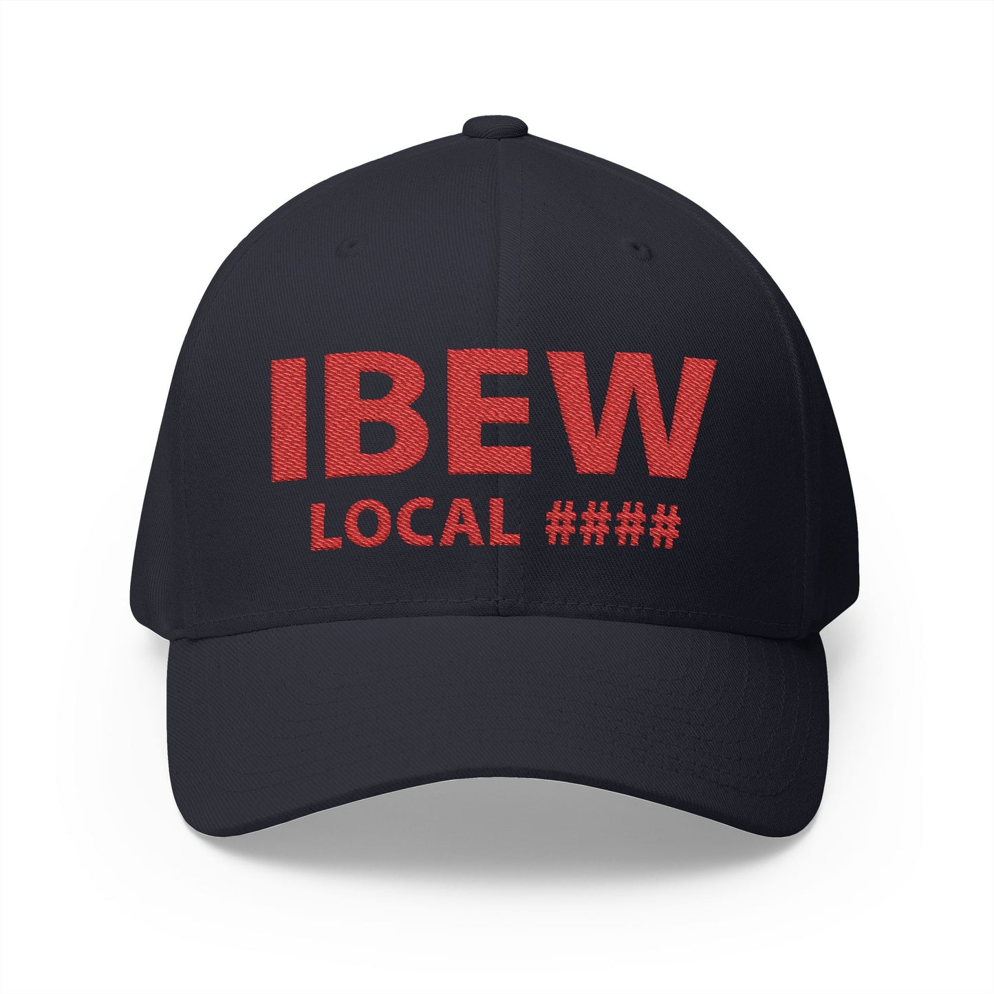 IBEW Local # Embroidered Hat