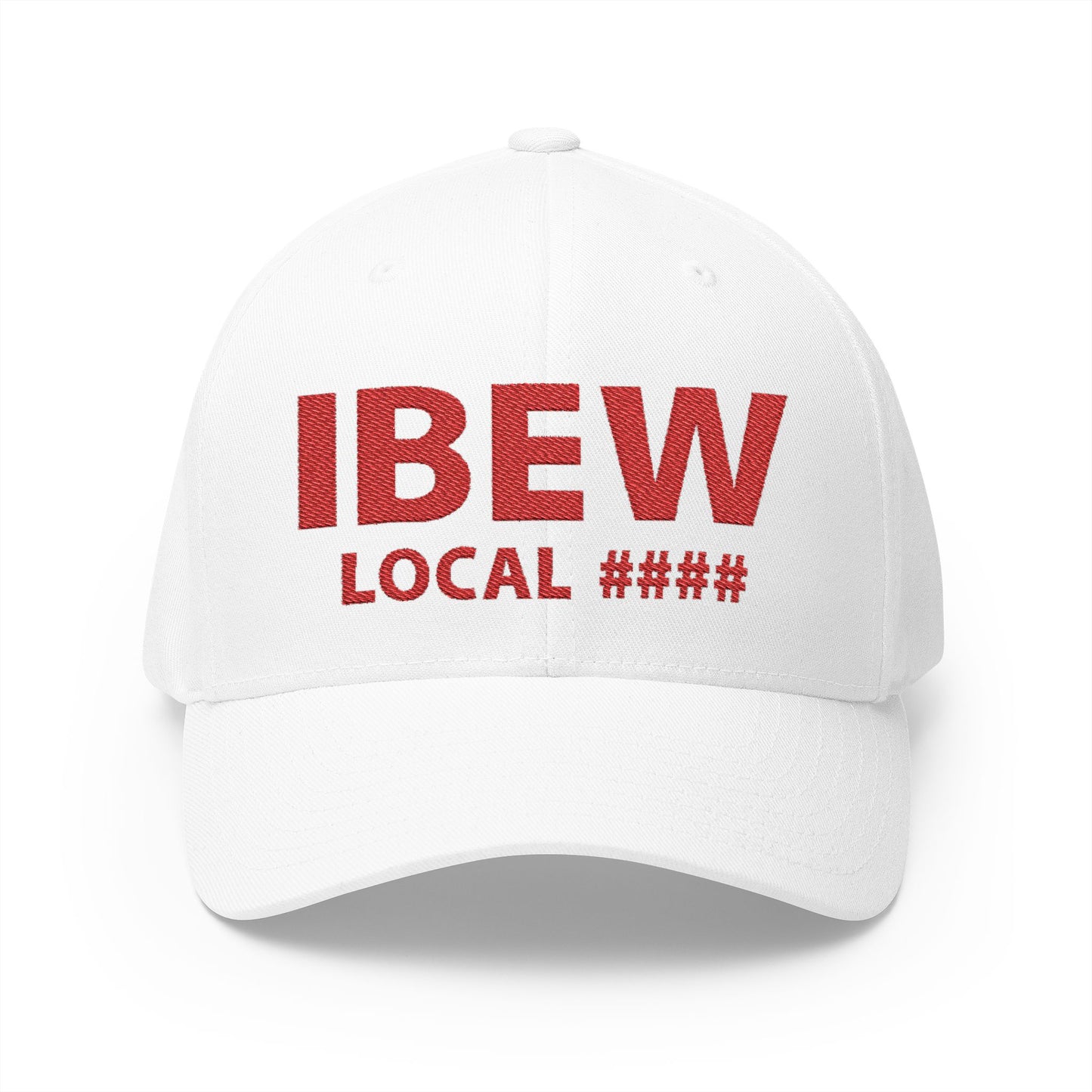 IBEW Local # Embroidered Hat