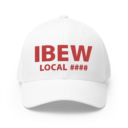 IBEW Local # Embroidered Hat