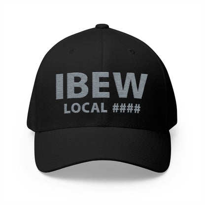 IBEW Local # Embroidered Hat