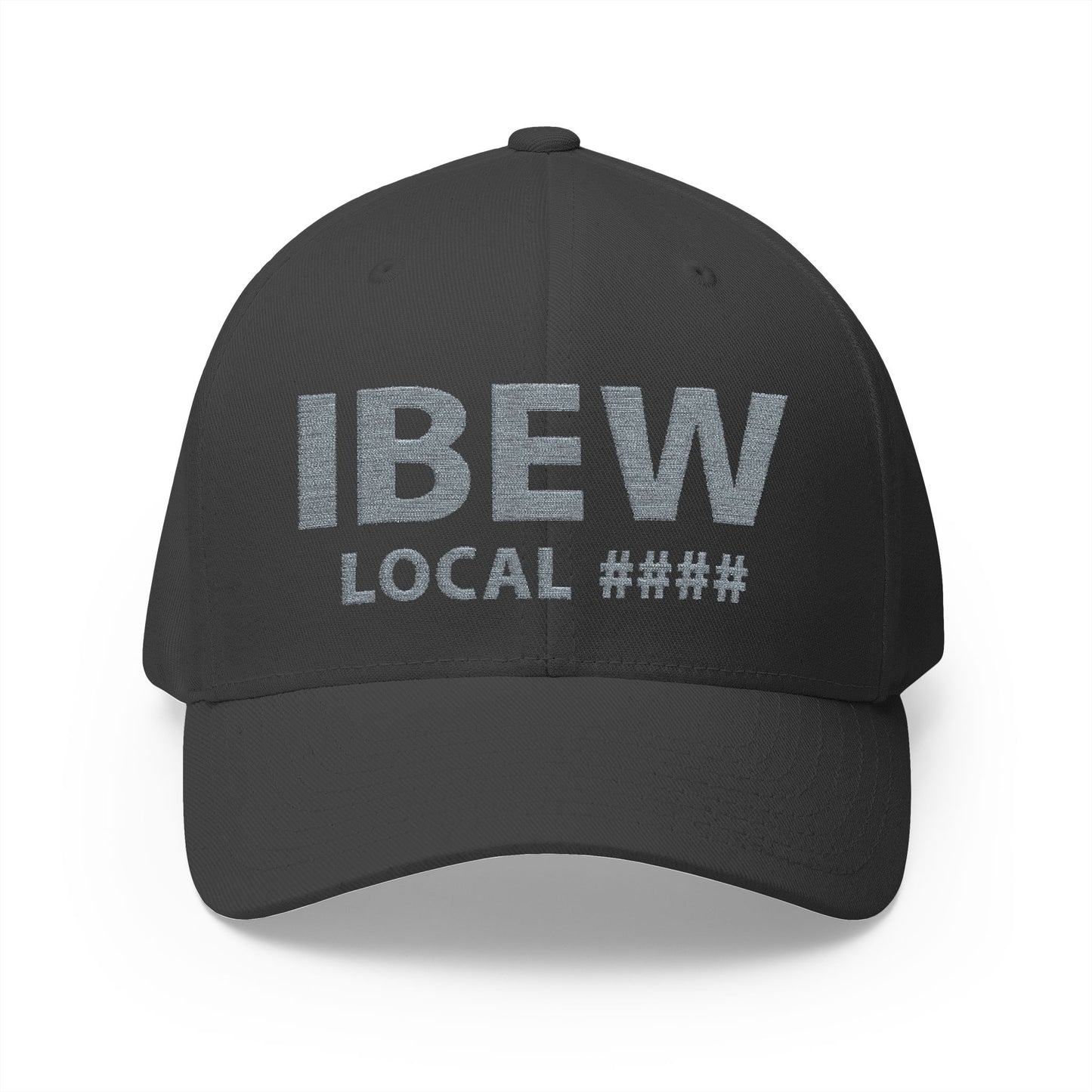 IBEW Local # Embroidered Hat