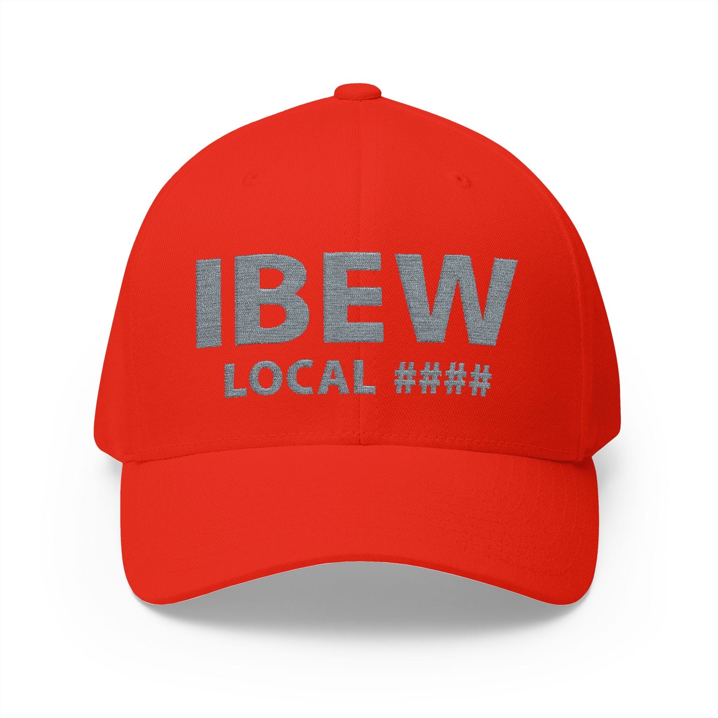 IBEW Local # Embroidered Hat