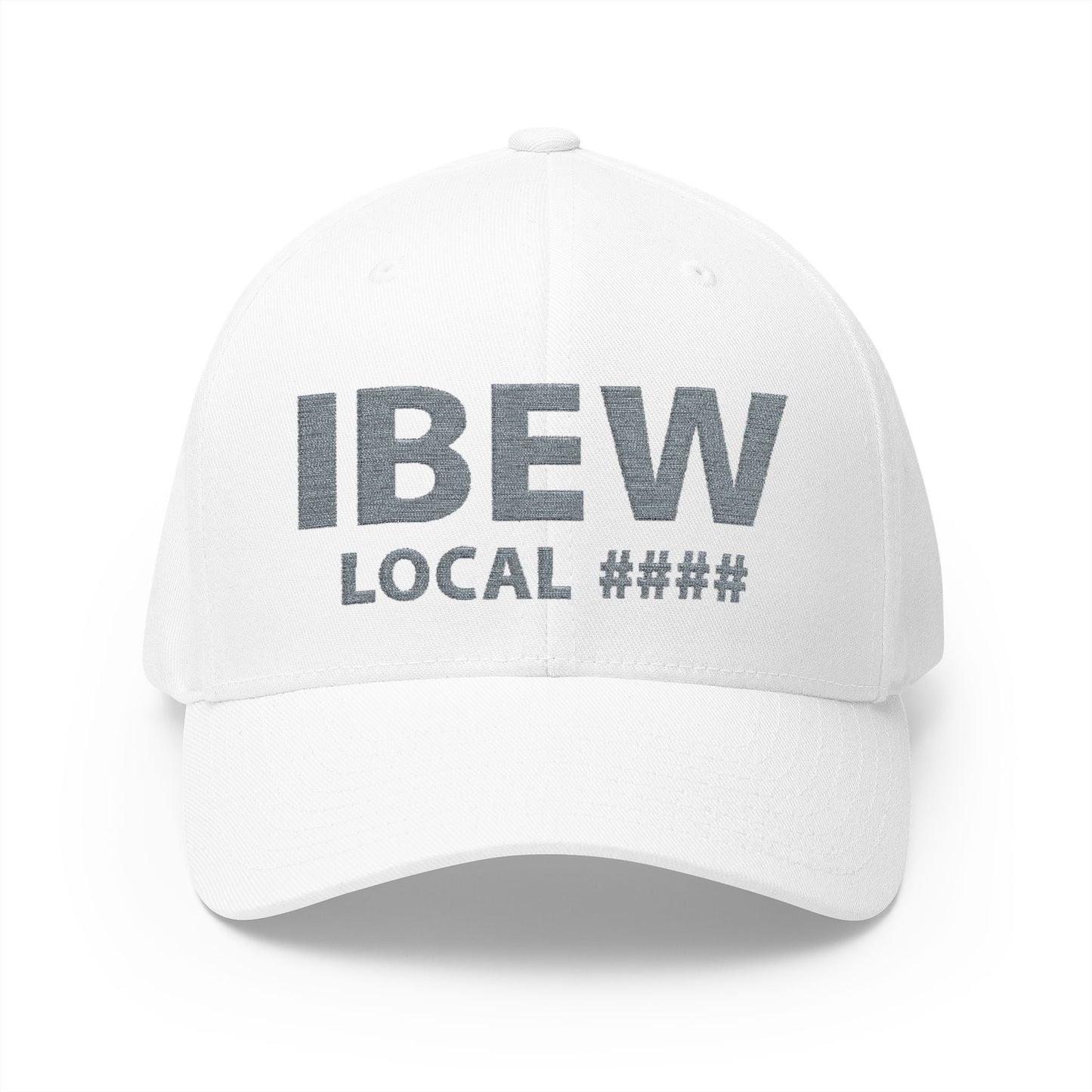 IBEW Local # Embroidered Hat