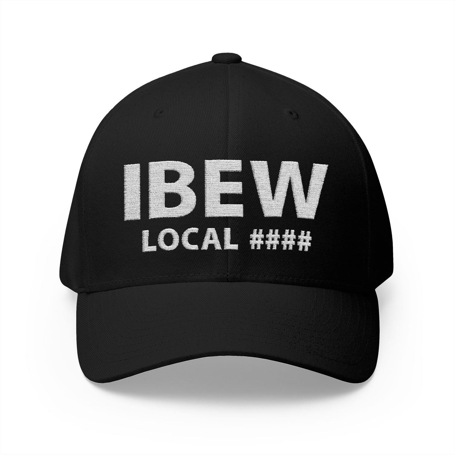 IBEW Local # Embroidered Hat