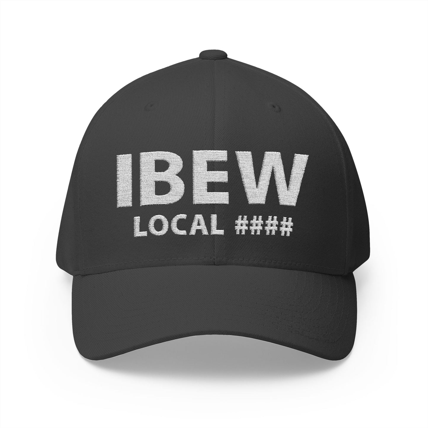 IBEW Local # Embroidered Hat
