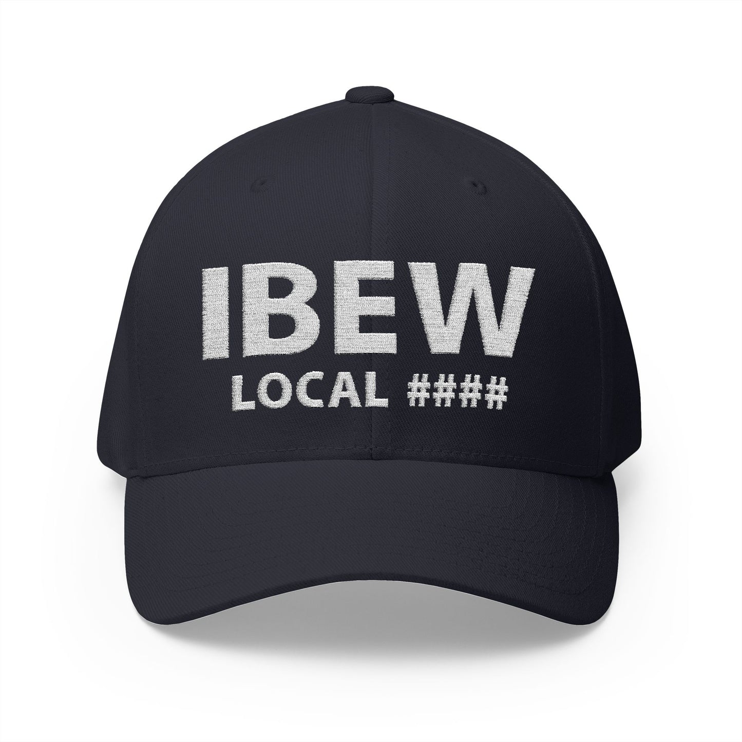 IBEW Local # Embroidered Hat