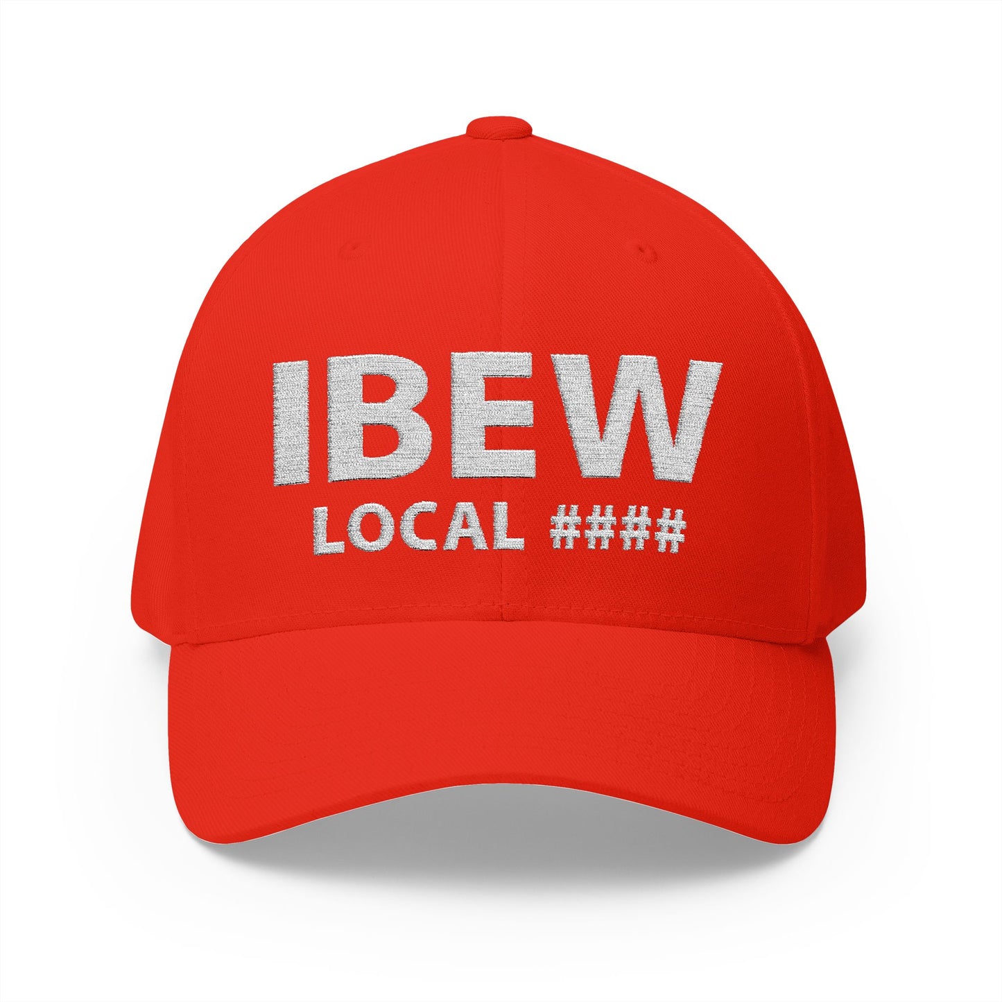 IBEW Local # Embroidered Hat