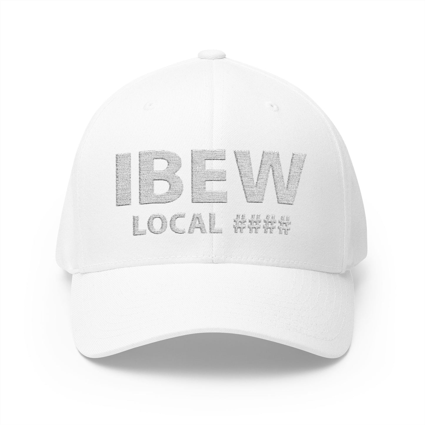 IBEW Local # Embroidered Hat