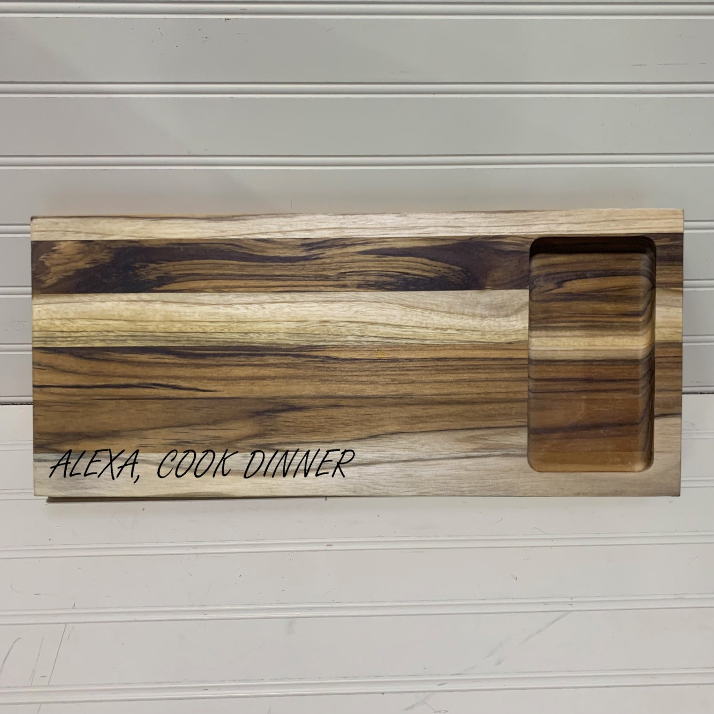 Alexa Cook Dinner Charcuterie Cutting Board - Funny Gift - Kitchen Decor - Gift For Her - Mothers Day Gift For Mom - Food Grade