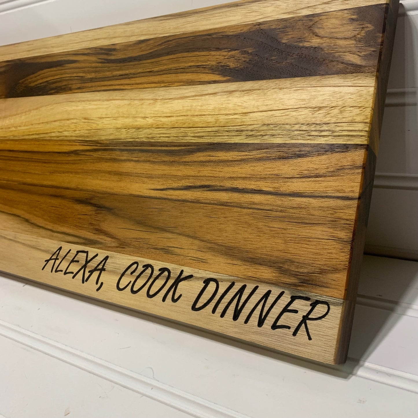 Alexa Cook Dinner Charcuterie Cutting Board - Funny Gift - Kitchen Decor - Gift For Her - Mothers Day Gift For Mom - Food Grade