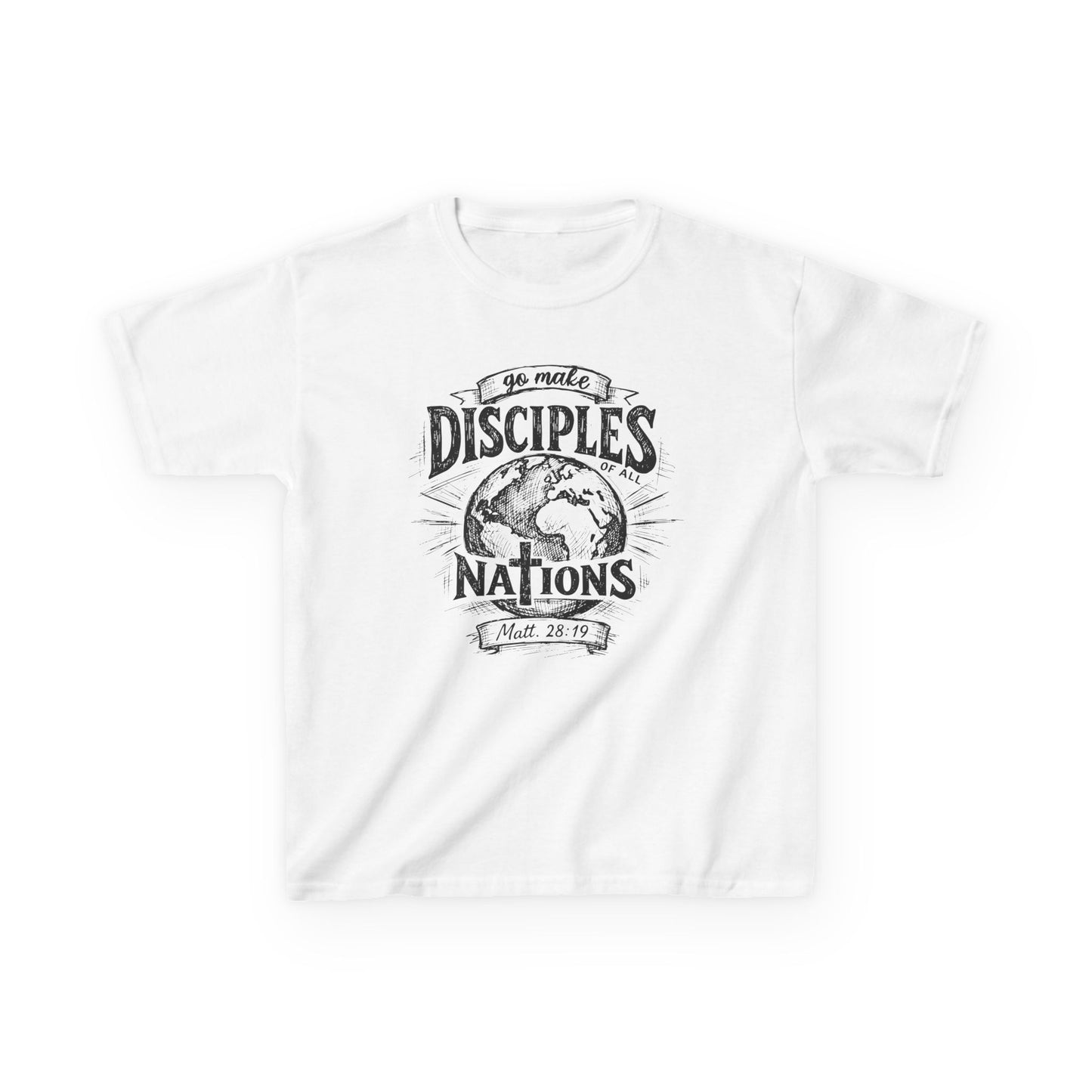 Go Make Disciples Kids Tee Shirt