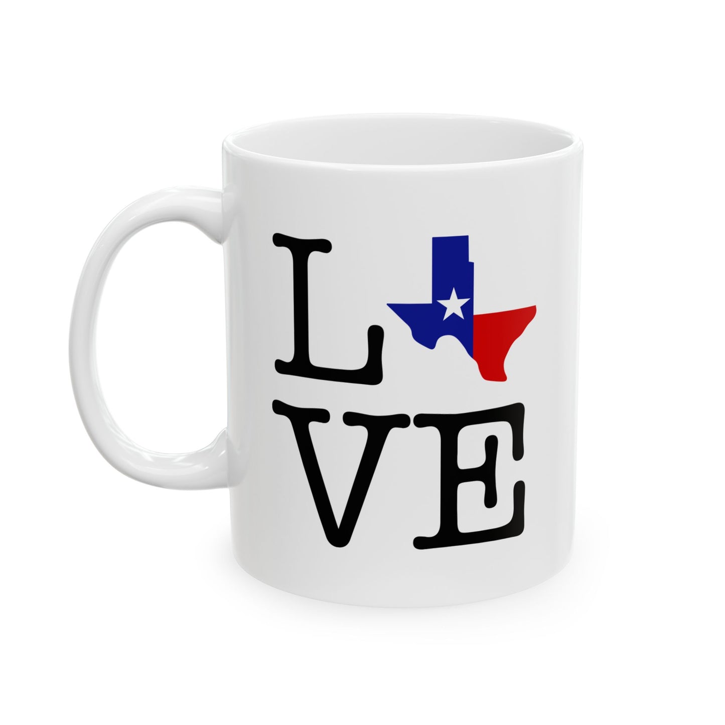 Texas LOVE Coffee Mug