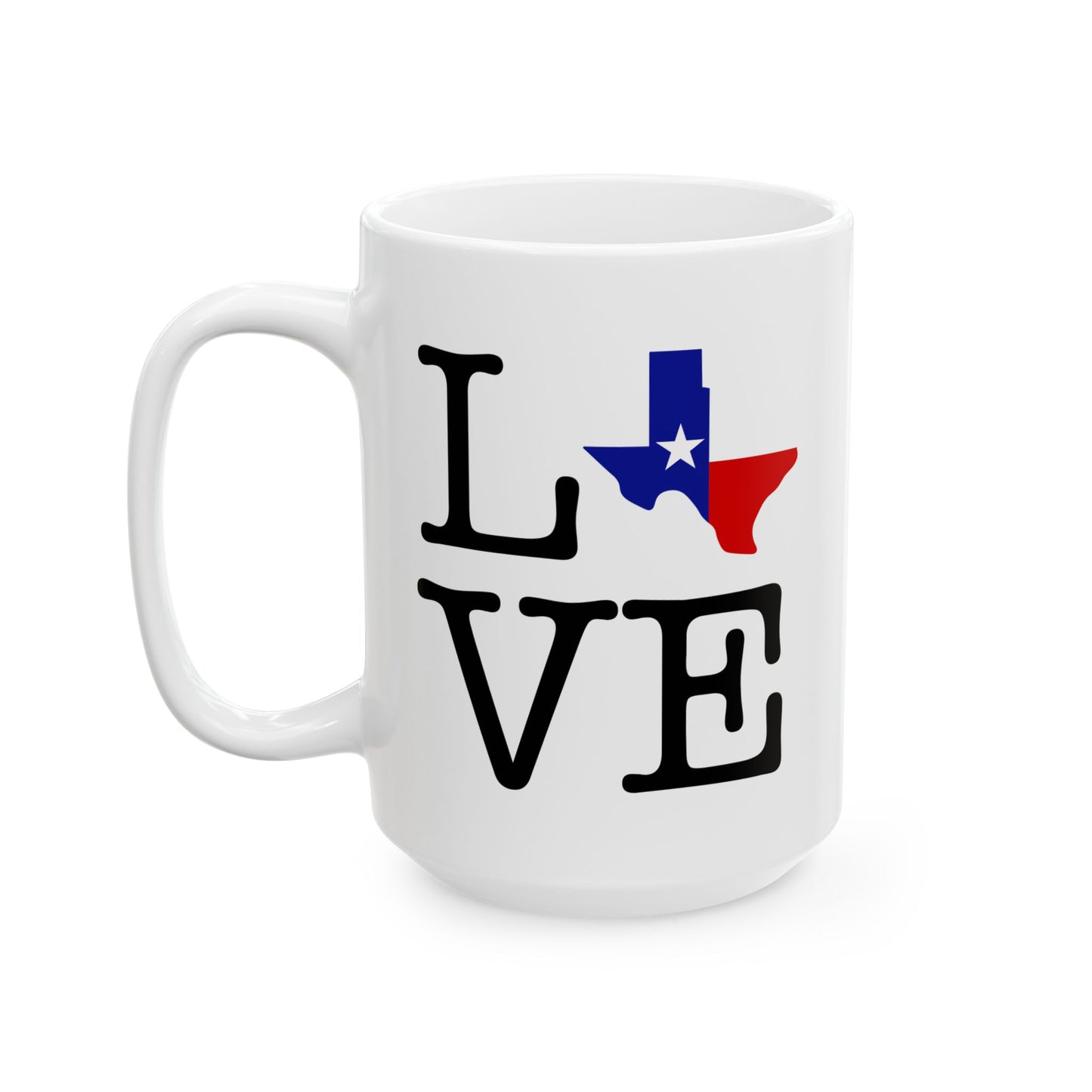 Texas LOVE Coffee Mug