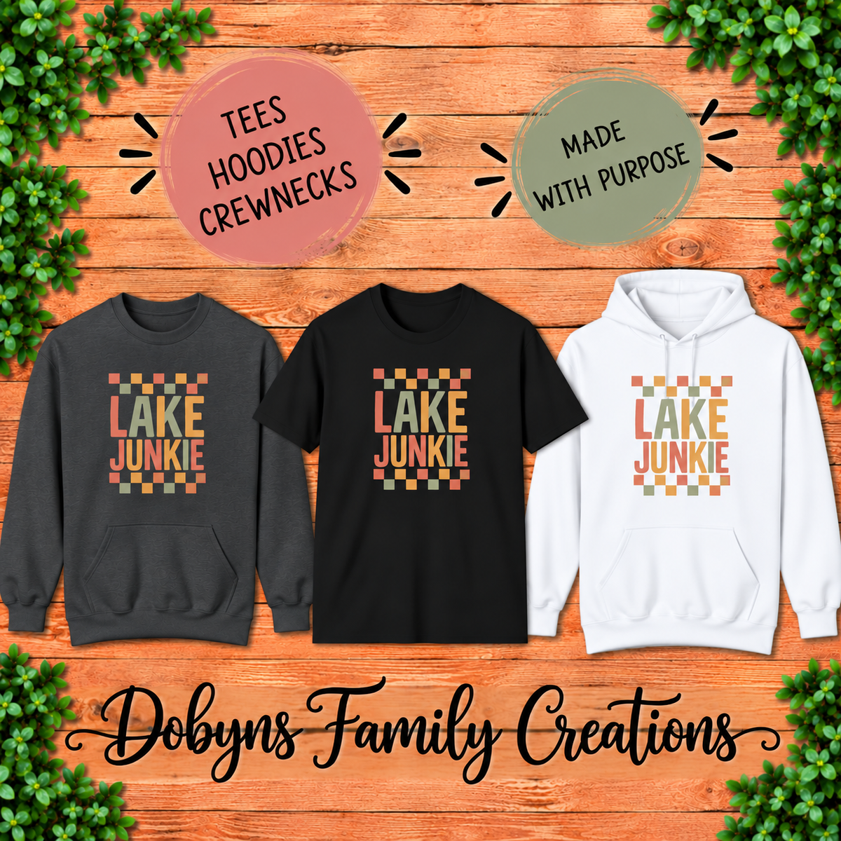 Lake Junkie Shirt, Crewneck & Hoodie