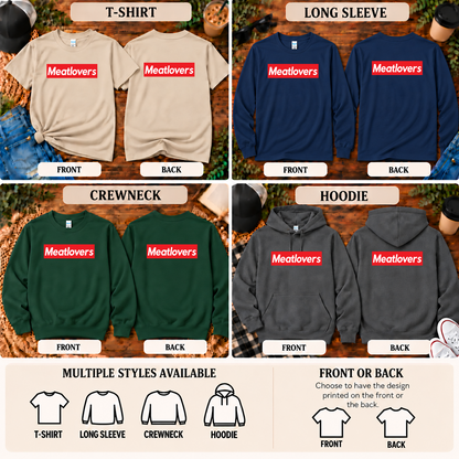 Meatlovers Shirt | Funny Meat Lover Graphic Apparel