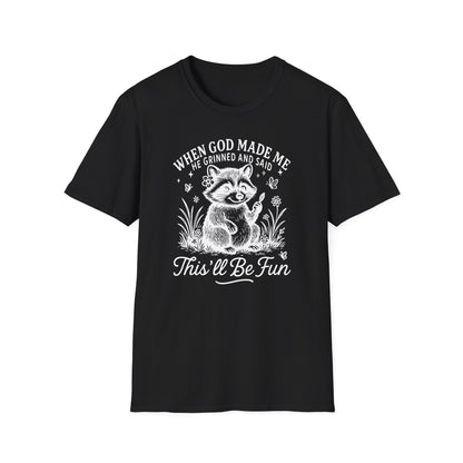 This'll Be Fun Cotton Tee Shirt