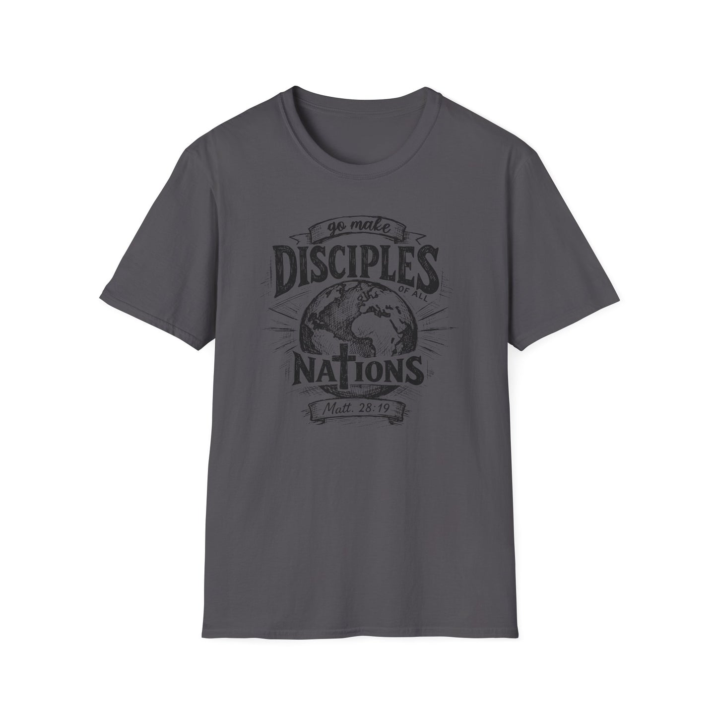Go Make Disciples Cotton Tee Shirt