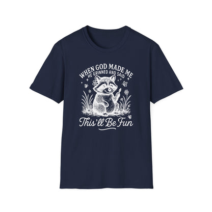 This'll Be Fun Cotton Tee Shirt