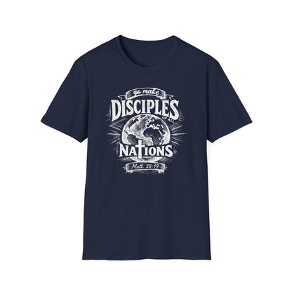 Go Make Disciples Cotton Tee Shirt