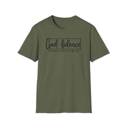 God fidence Cotton Tee Shirt