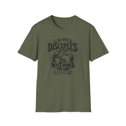 Go Make Disciples Cotton Tee Shirt